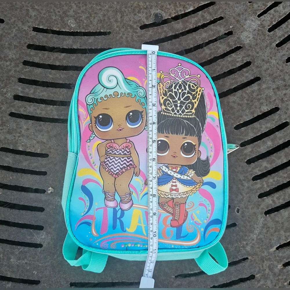 L.O.L. Surprise! Pink and Blue Dolls Travel Backpack Bookbag